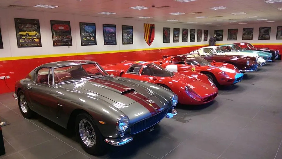Dream Ferrari garage