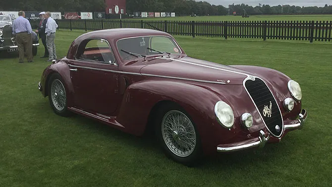 A brace of elegant Alfa Romeos seen at Windsor Concours