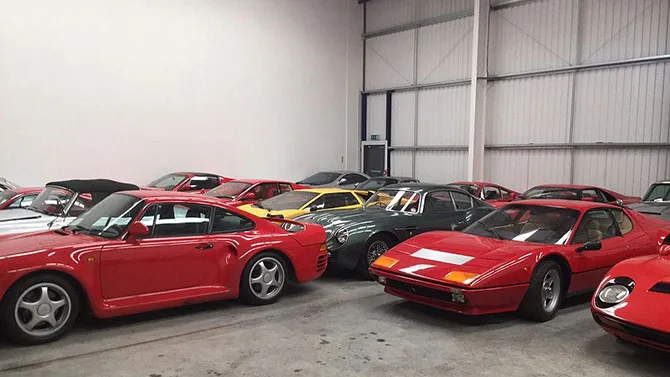 £20million treasure trove of 27 vehicles is sold in one of Britain's biggest ever deals