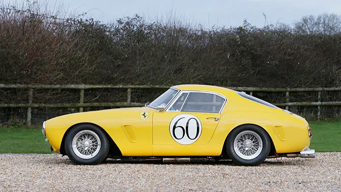 Ferrari 250 SWB Competition Alloy we have sold a few times