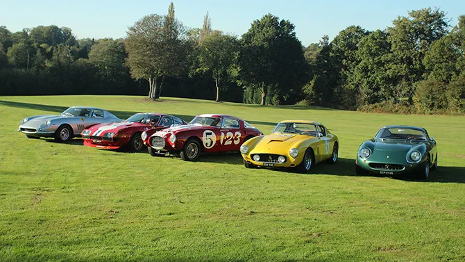 Some of our Classic Ferrari photographed few years ago