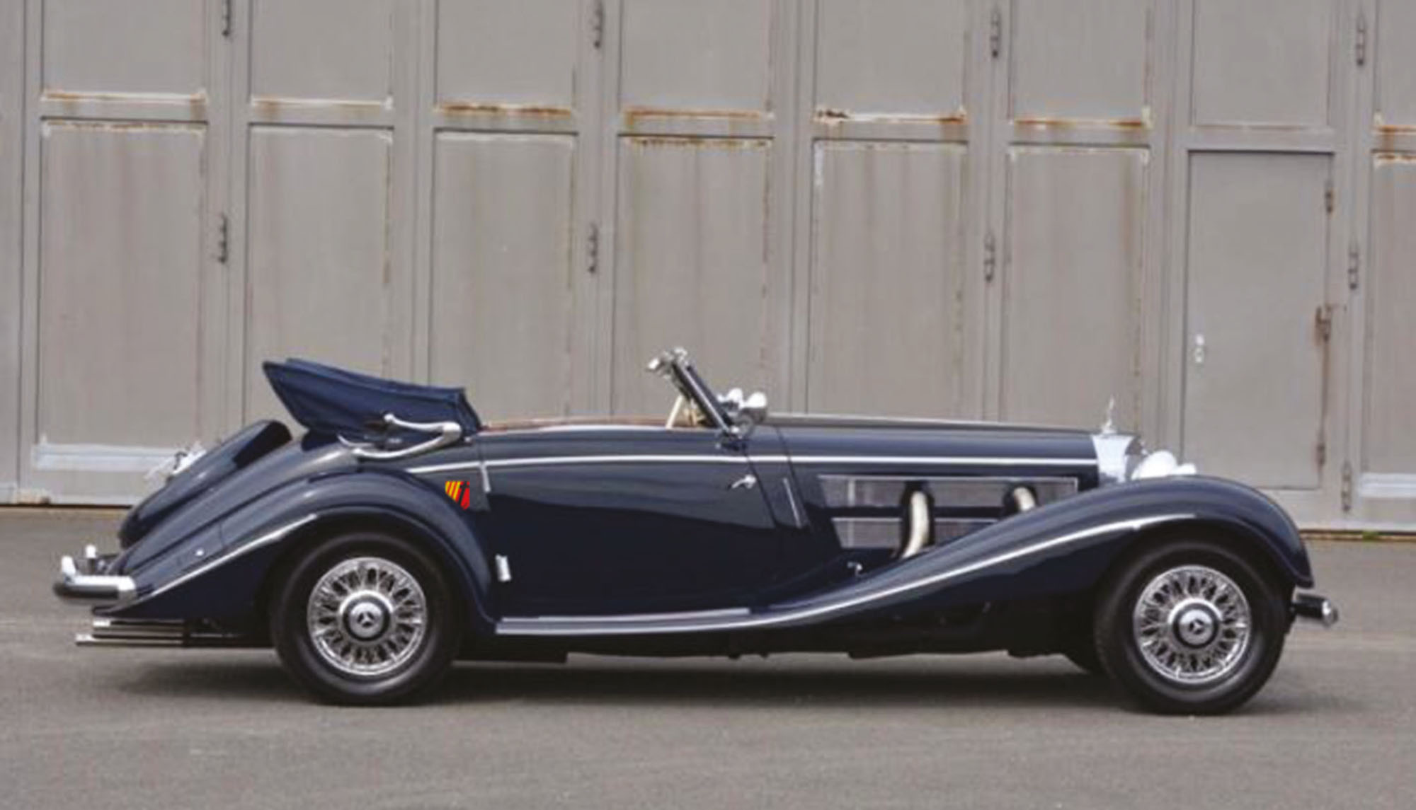 1937 Mercedes-Benz 540K Cabriolet A by Factory Sindelfingen