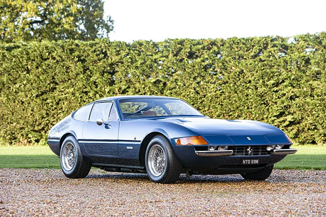 Stunning example of Ferrari Daytona arrives into stock