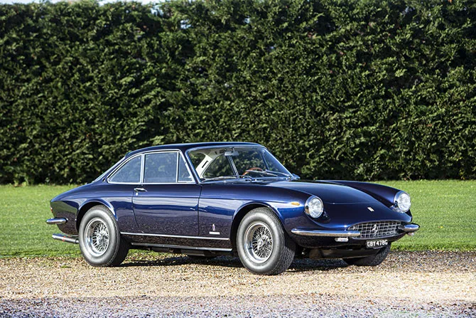 Ferrari 365 GTC comes into stock