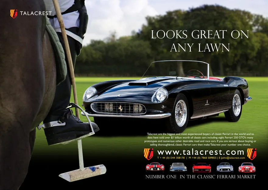New Ad for our Ferrari 250 GT Series 1 Cabriolet