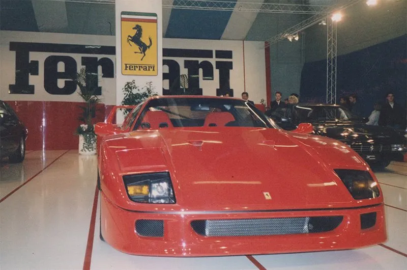 The F40 Motor Show Launch