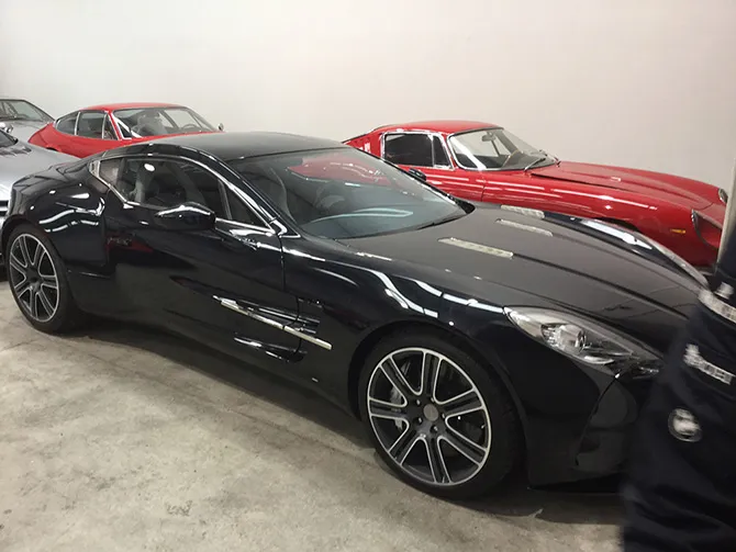 Aston Martin One-77 sells from collection we have just acquired