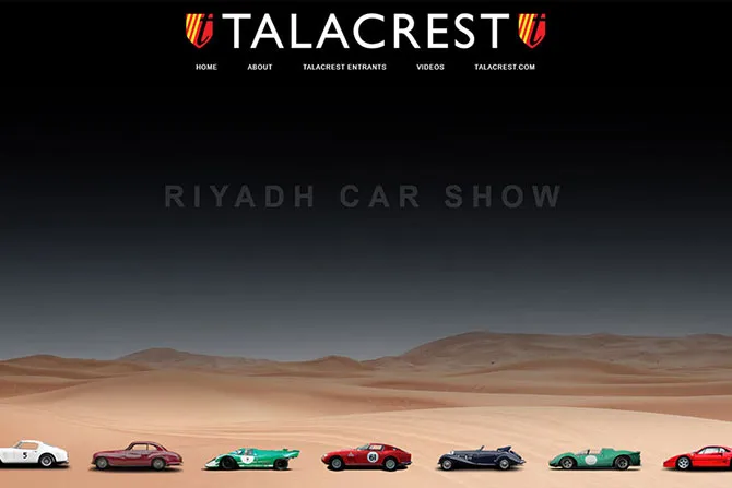 Talacrest special cars at 2019 Riyadh Car Show and Concours
