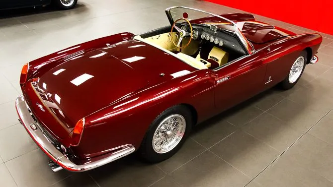 Article published in Telegraph on Classic Ferrari Convertibles