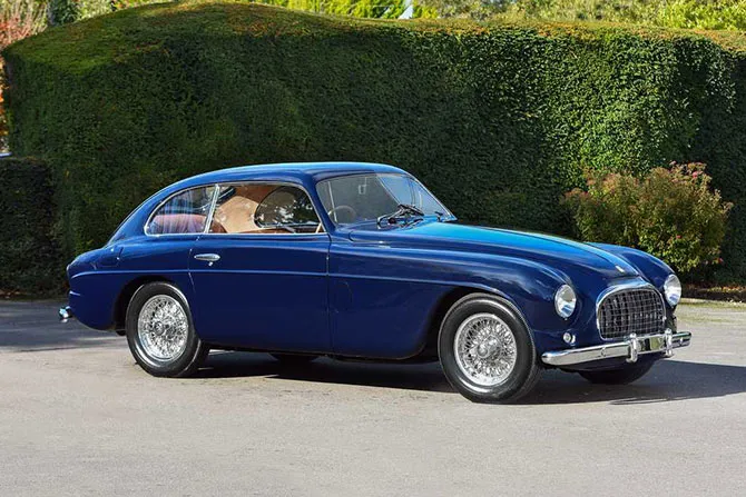 Ferrari 195 Inter Coupe by Touring - Turin Show car enters stock