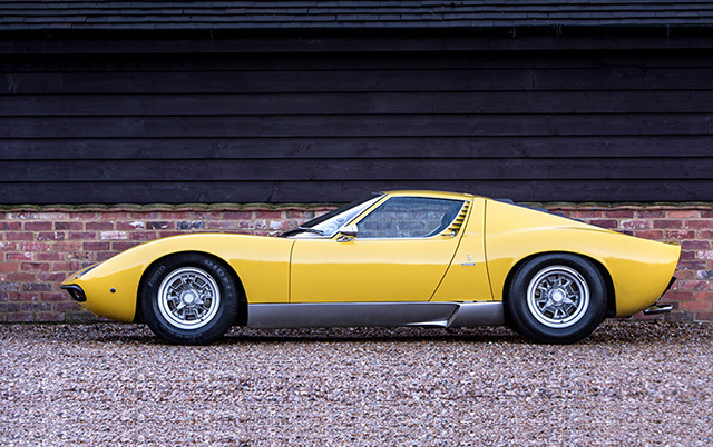 1972 Lamborghini Miura SV Coupe